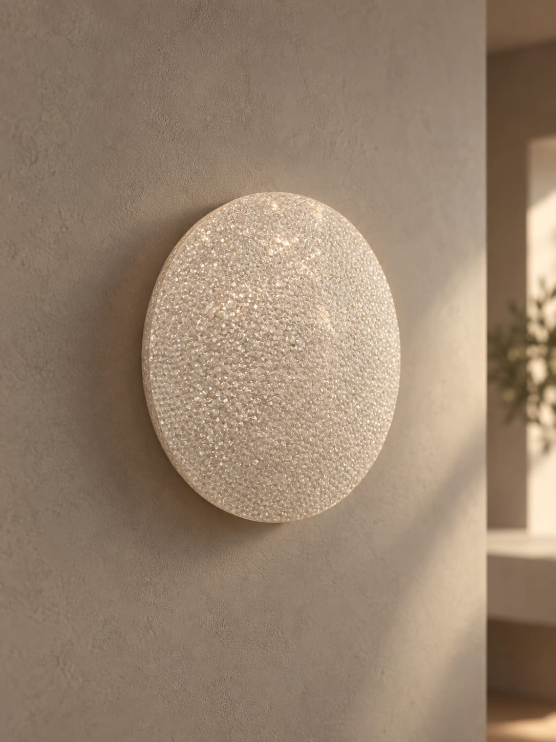 ronde à diffuseur effet cristallin - vue 2