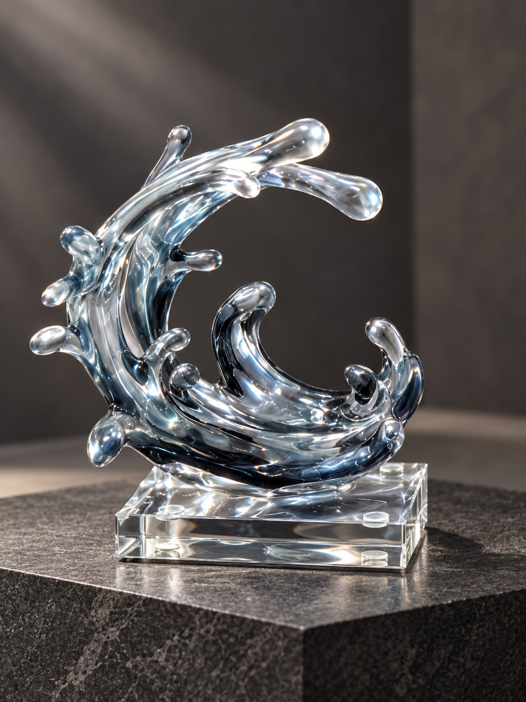 Sculpture décorative Vague — petit modèle - vue 2
