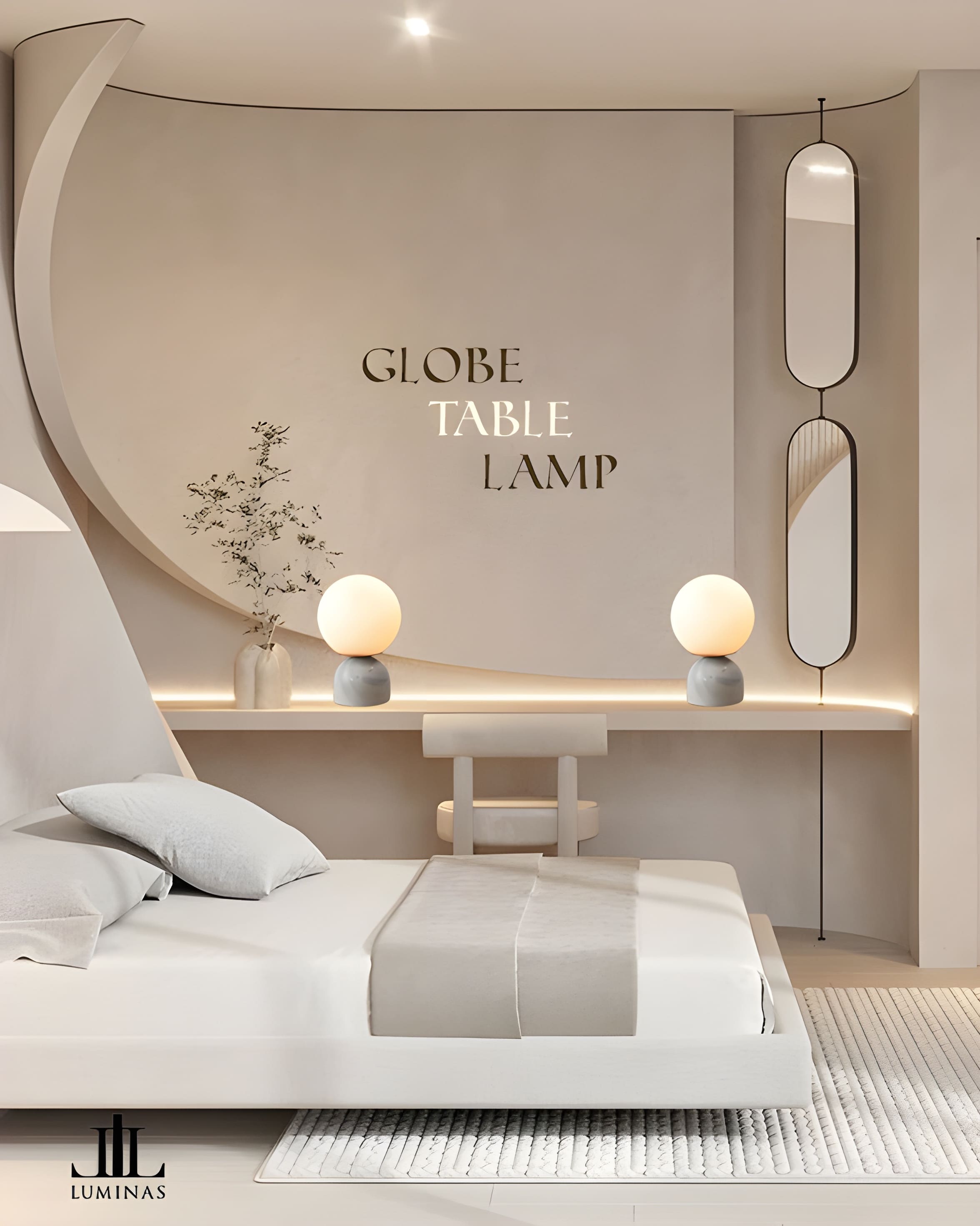 Lampe de Chevet "Alba Marmo" - vue 3