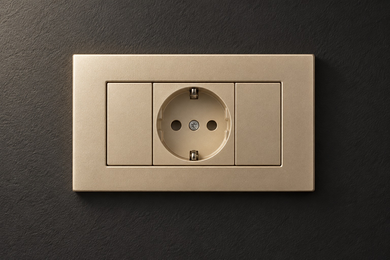 Prise de courant modulaire champagne - vue 4