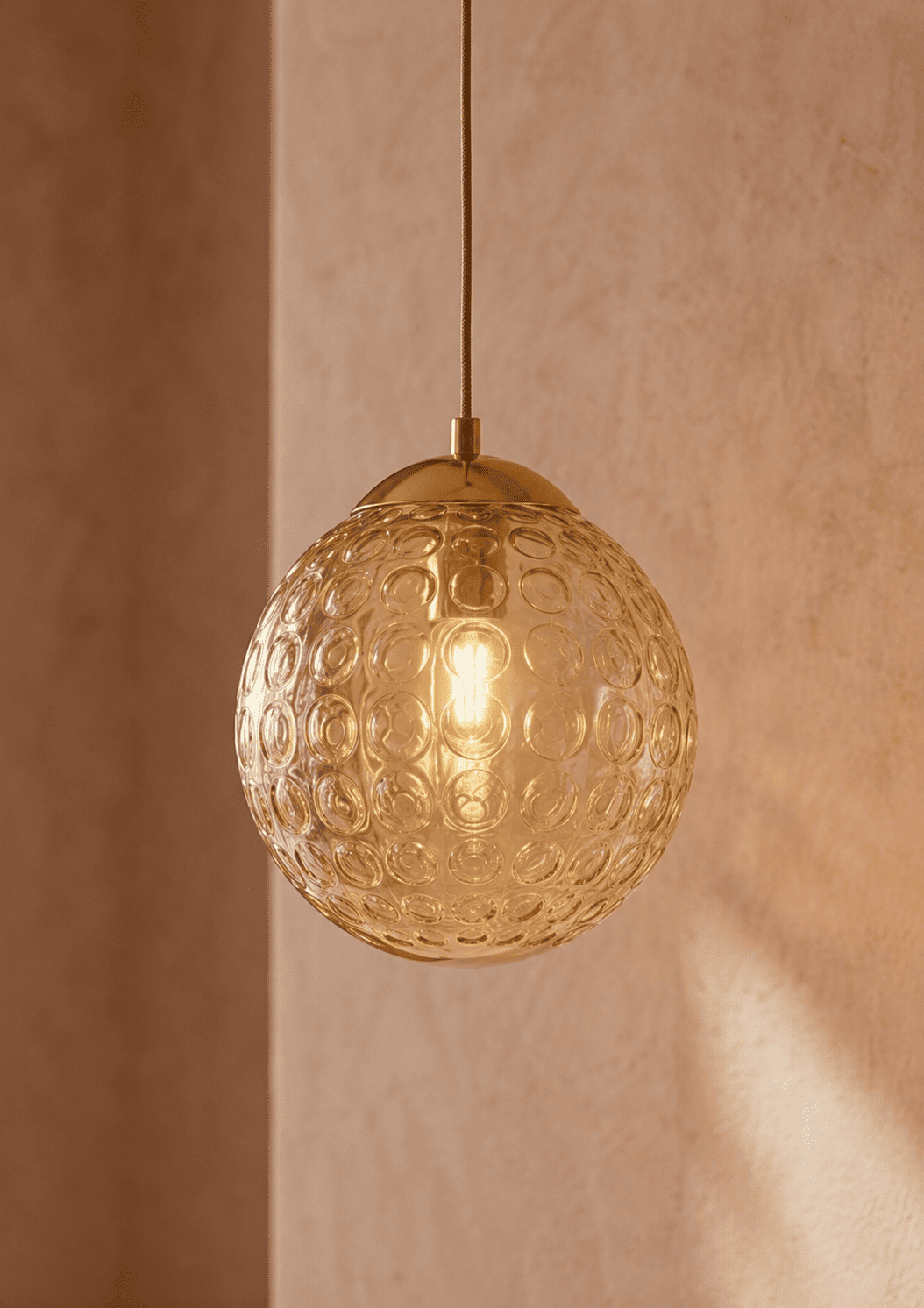 Amber Bubble Pendant - vue 2