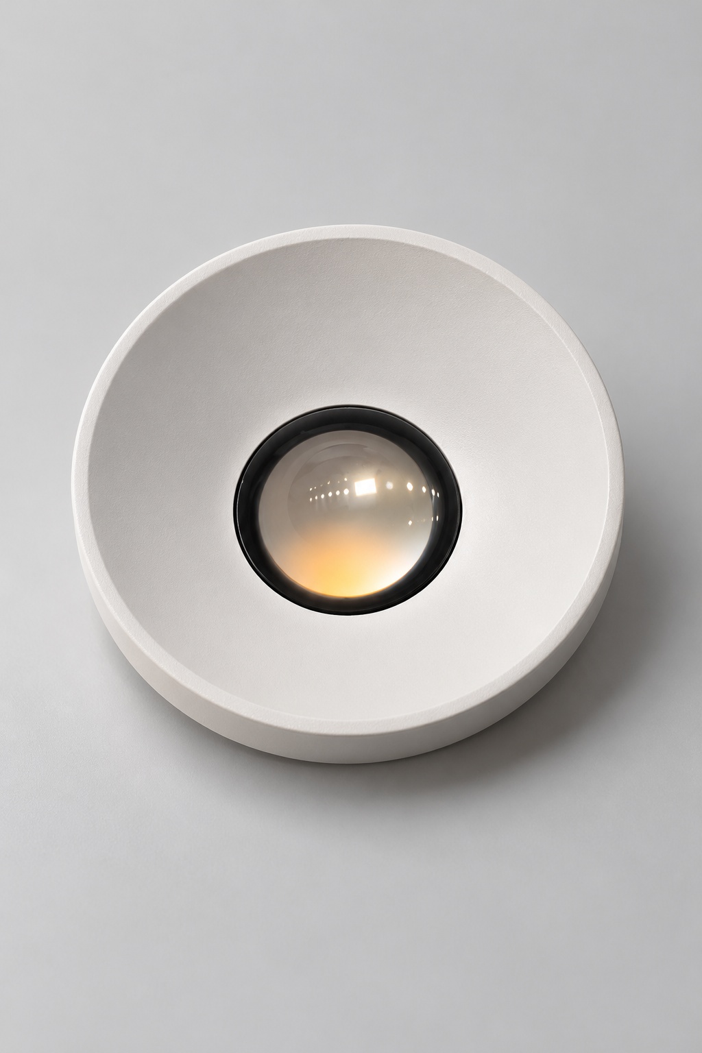 Spot rond blanc à lentille centrale — DA6503R-A - vue 2