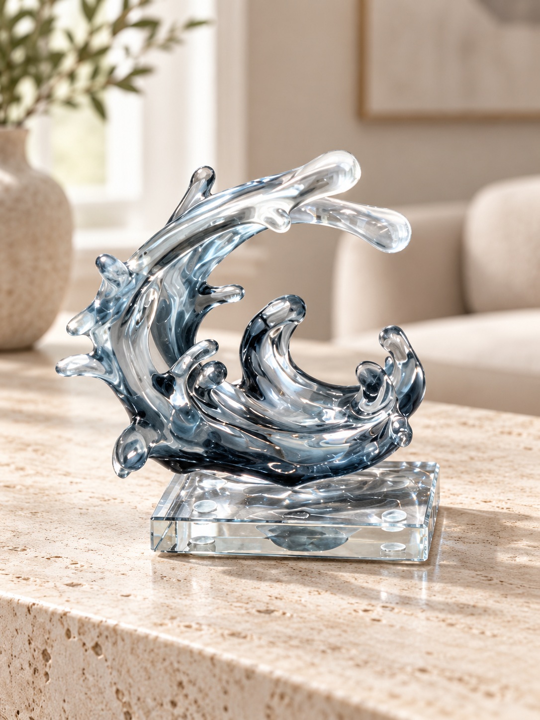 Sculpture décorative Vague — petit modèle - vue 5