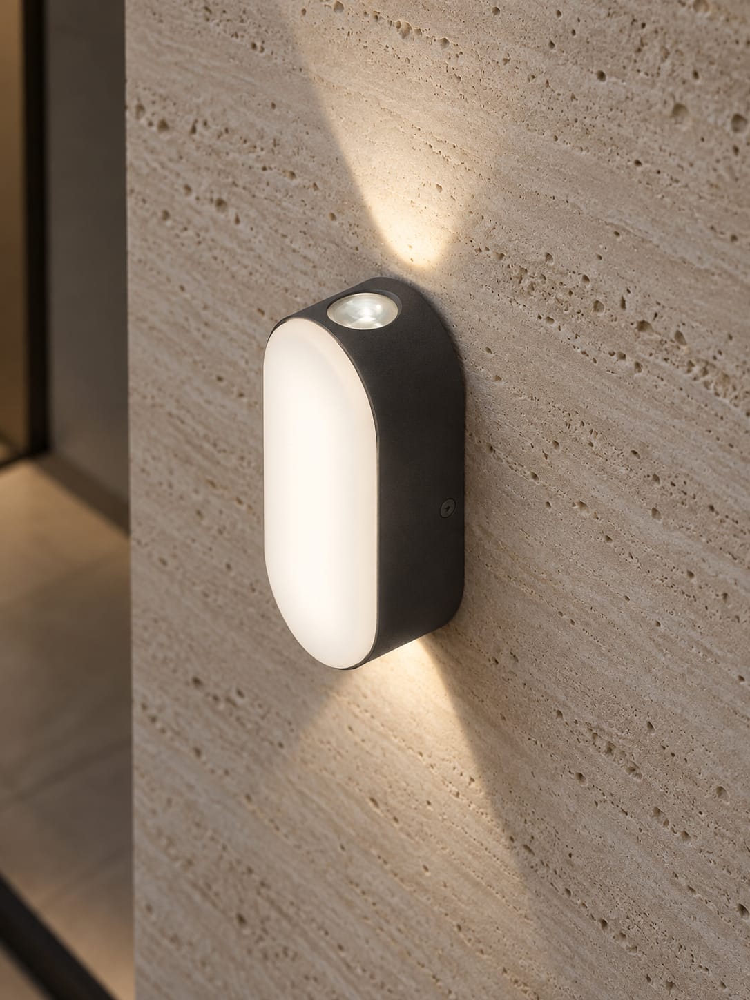 Applique ovale anthracite - vue 6