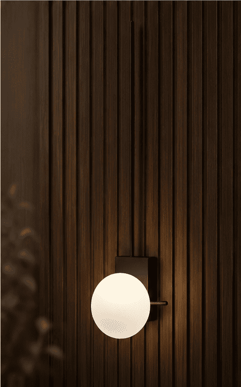 Applique murale design "Globe Minimaliste" - vue 3
