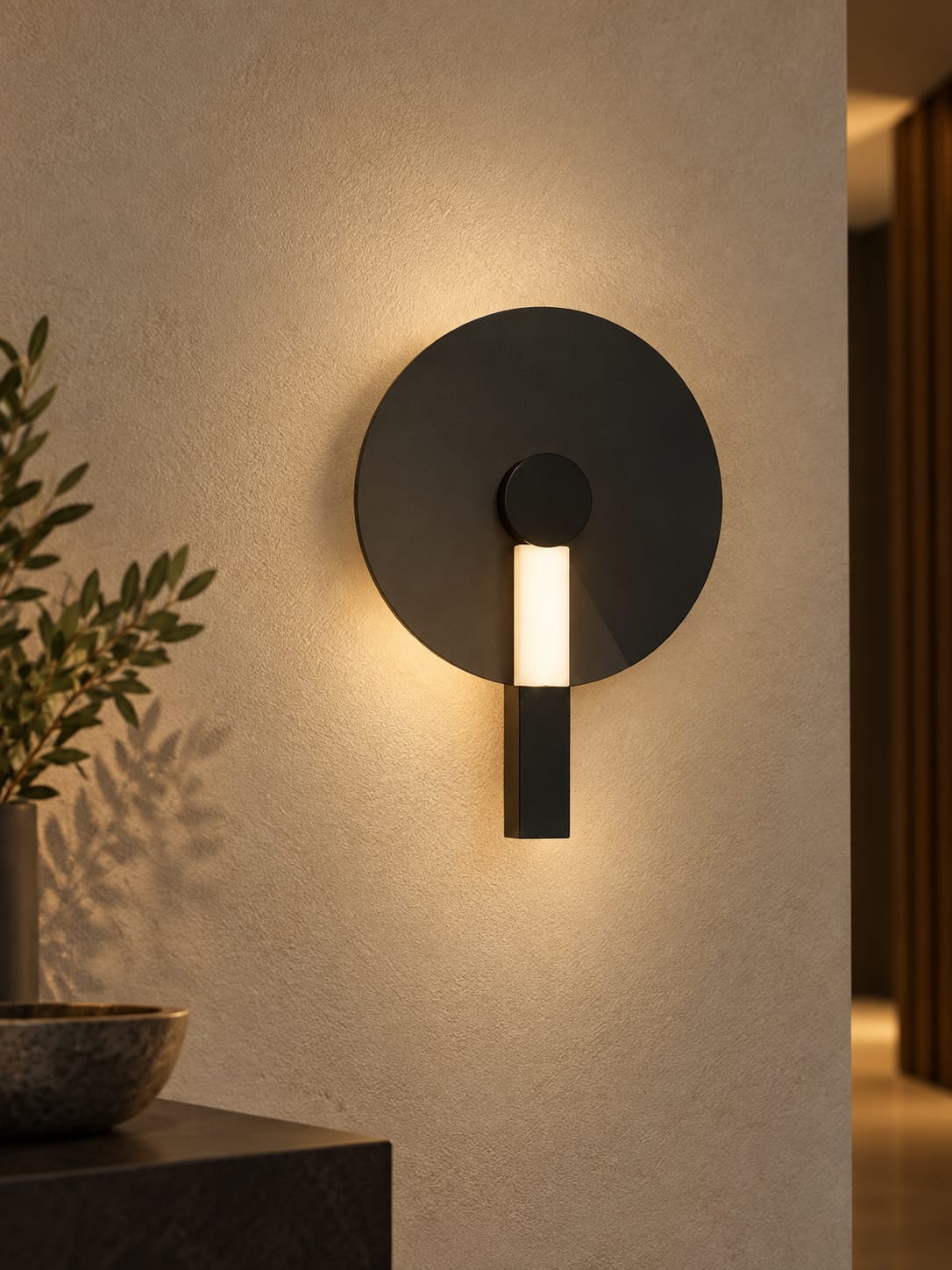 Applique Disque & Tige Lumineuse - vue 3