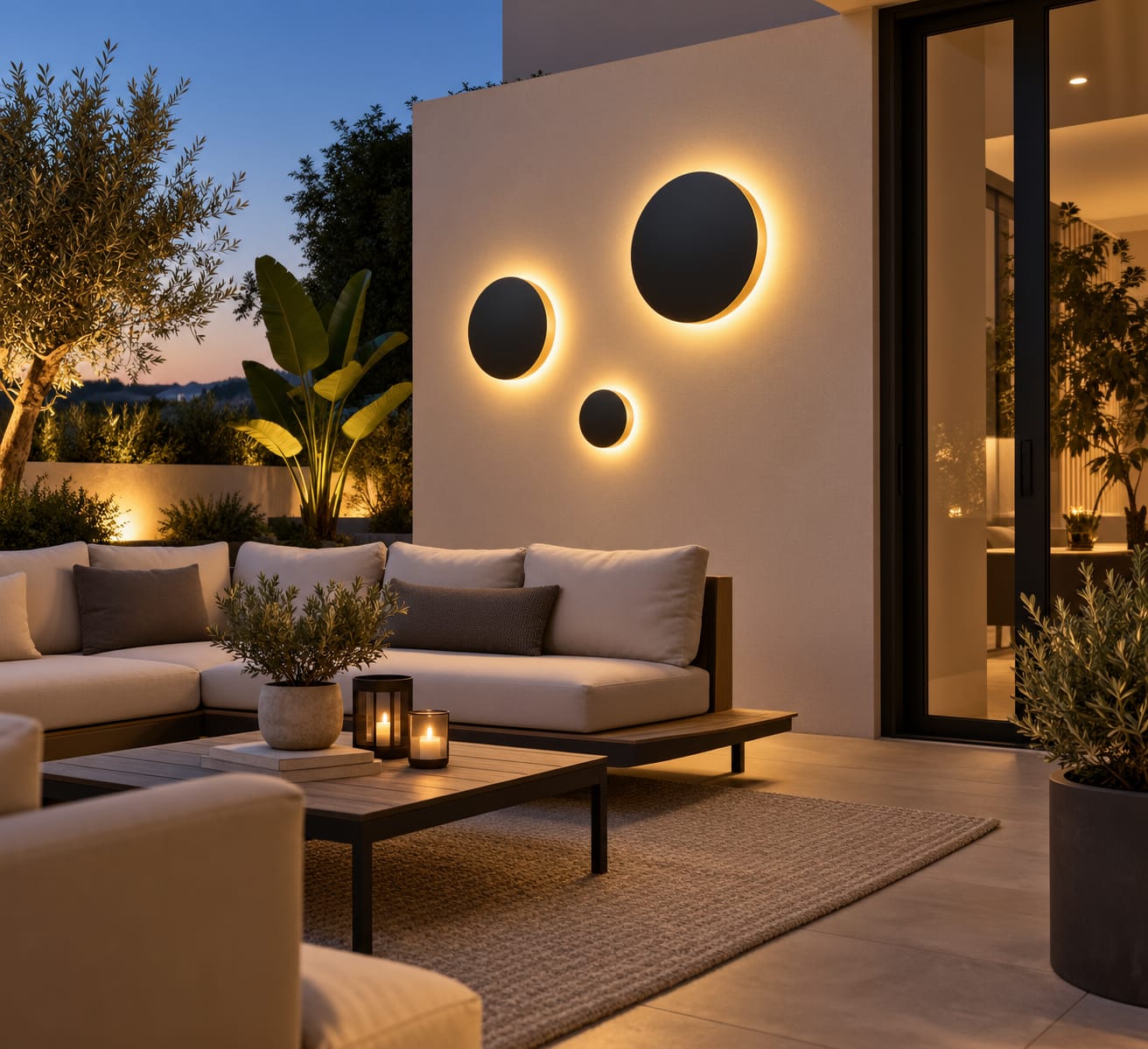 Applique LED Eclipse - vue 2