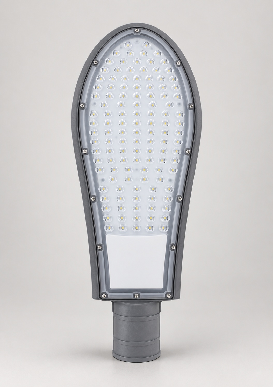 Luminaire LED de voirie gris - vue 3