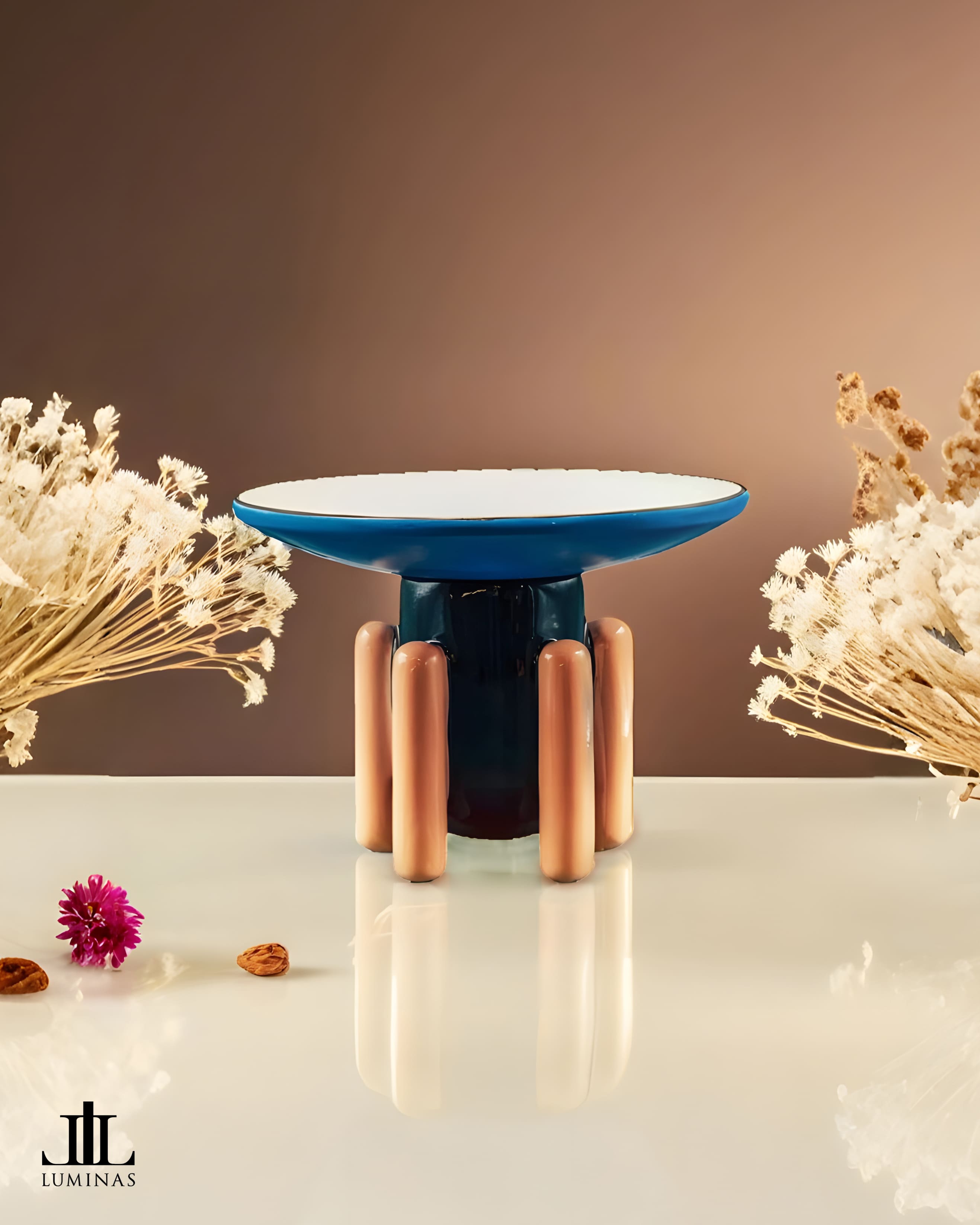 Décoration "Totem Cobalt" - vue 2
