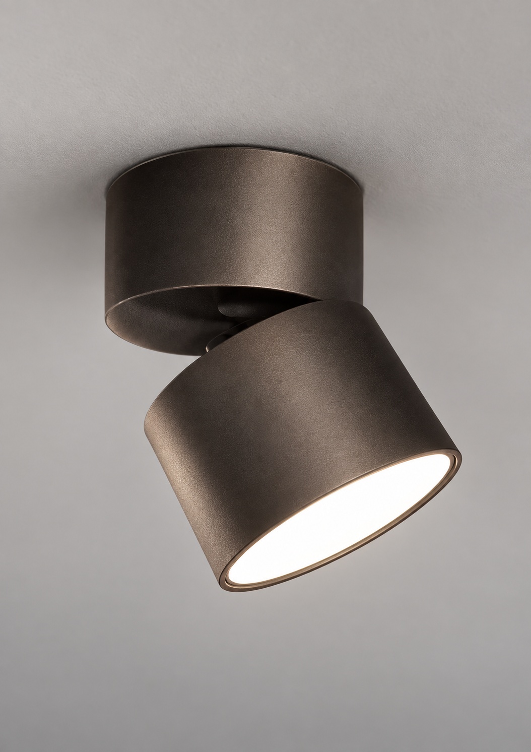 Spot de plafond cylindrique orientable - vue 2