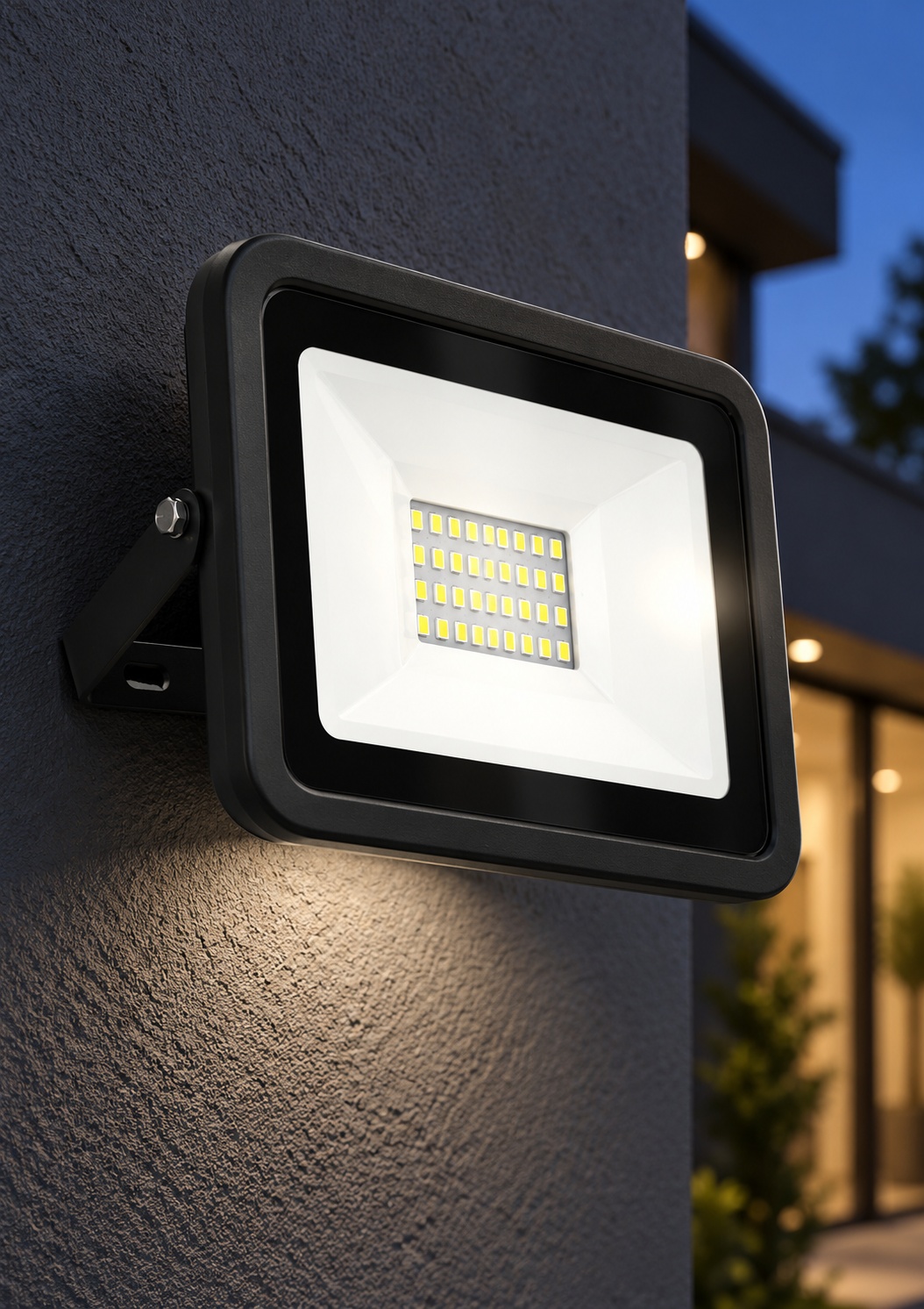 Projecteur LED rectangulaire noir - vue 4