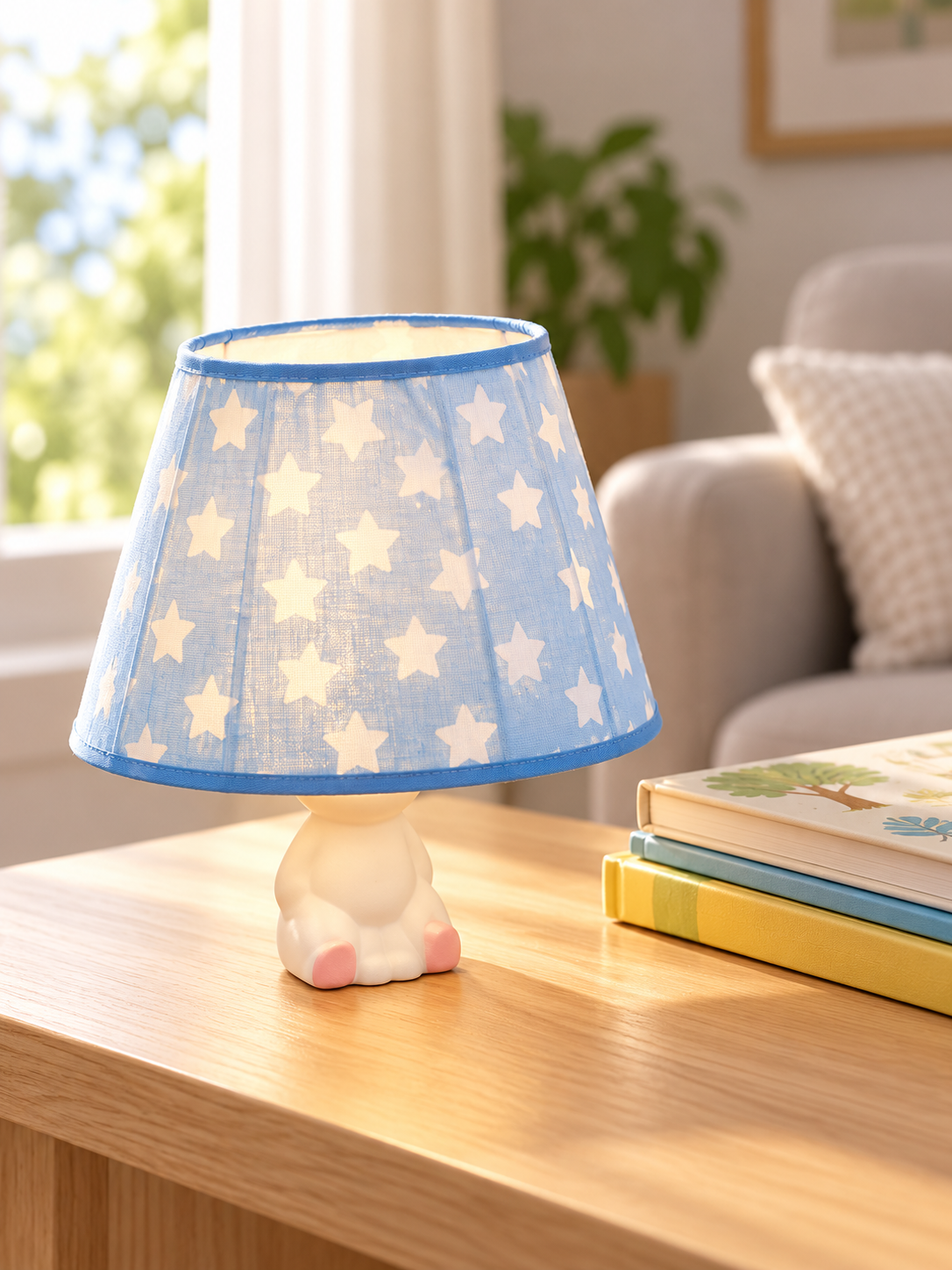 Petite lampe bleue à étoiles - vue 3