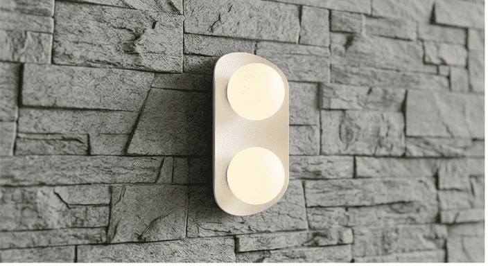 Structure Satinée et Sphères Lumineuses - vue 2