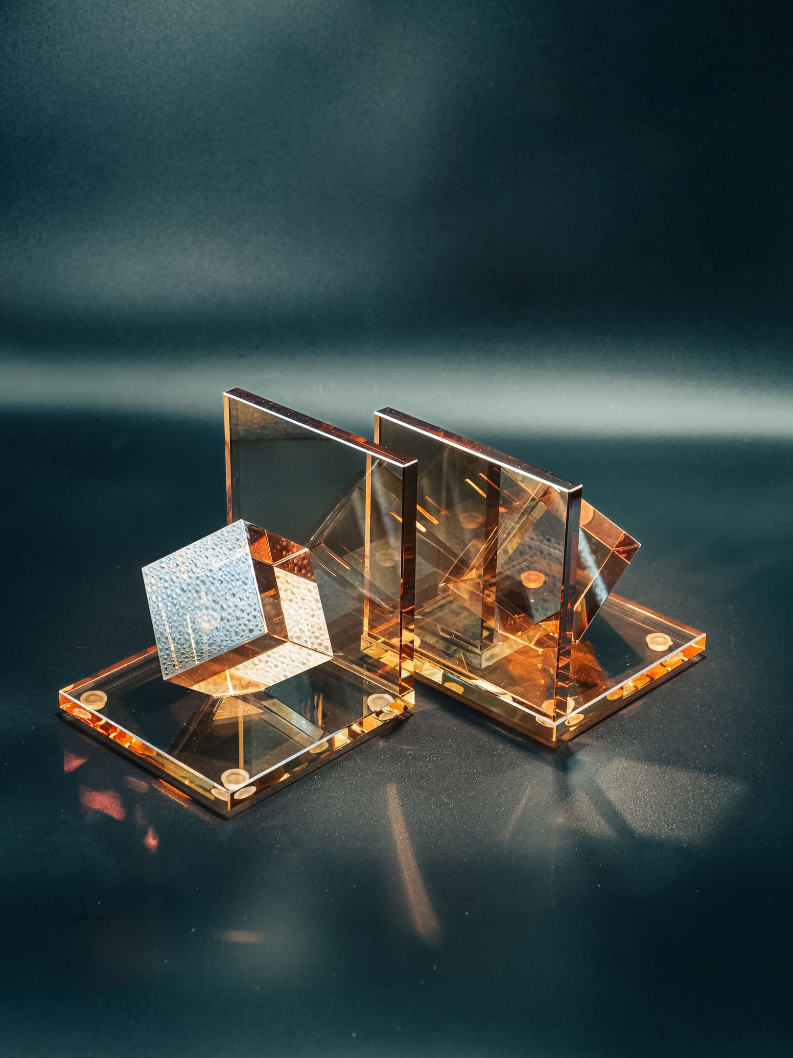 Décoration "Crystal Cube" - vue 3