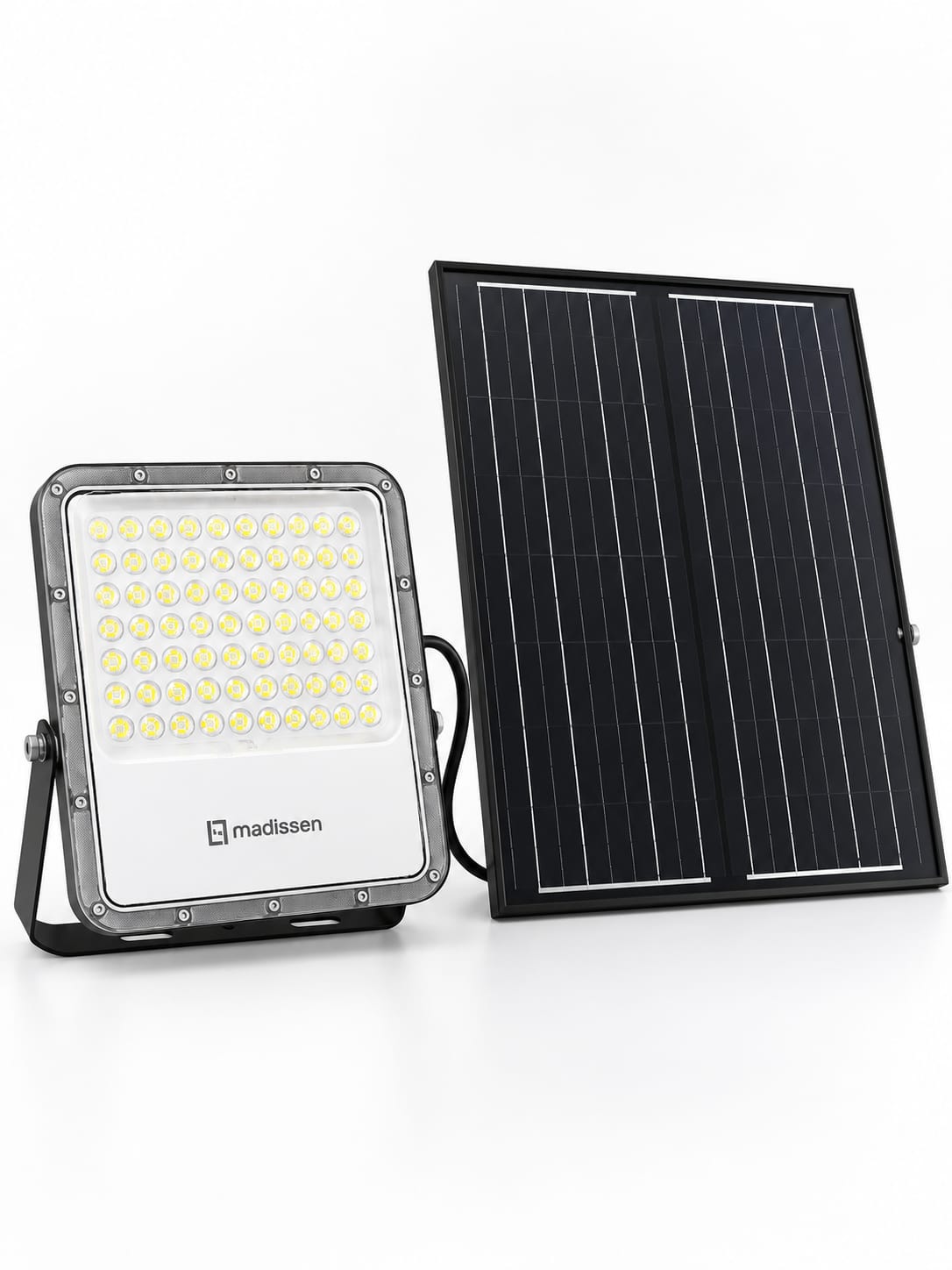Projecteur LED solaire avec panneau déporté - vue 5