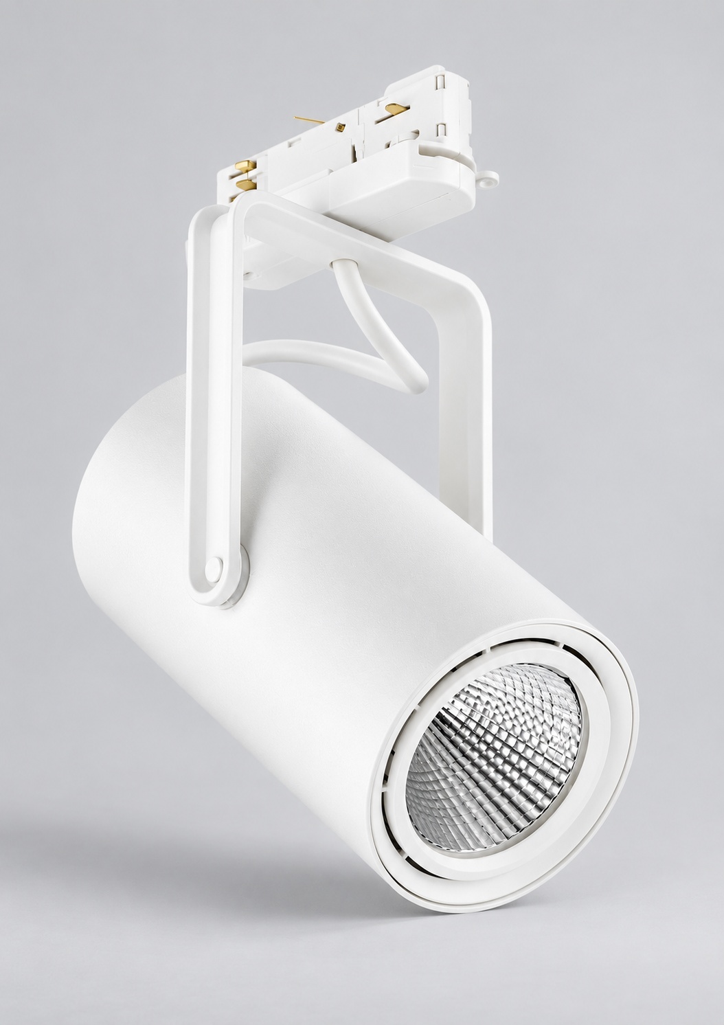 Spot cylindrique blanc orientable - vue 2