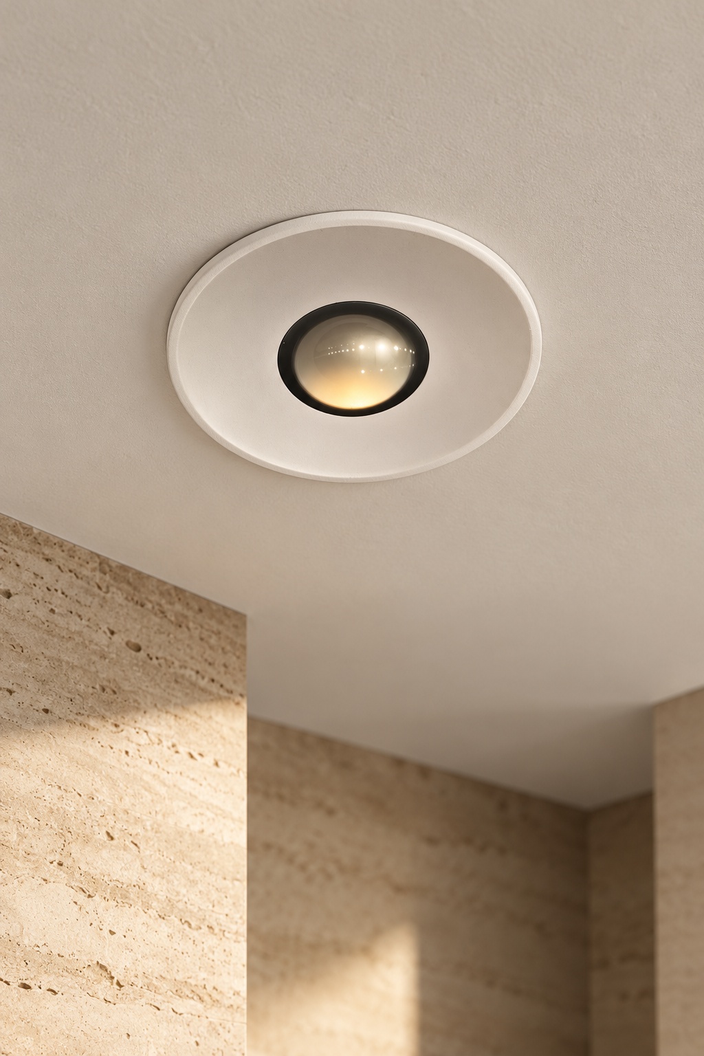 Spot rond blanc à lentille centrale — DA6503R-A - vue 5