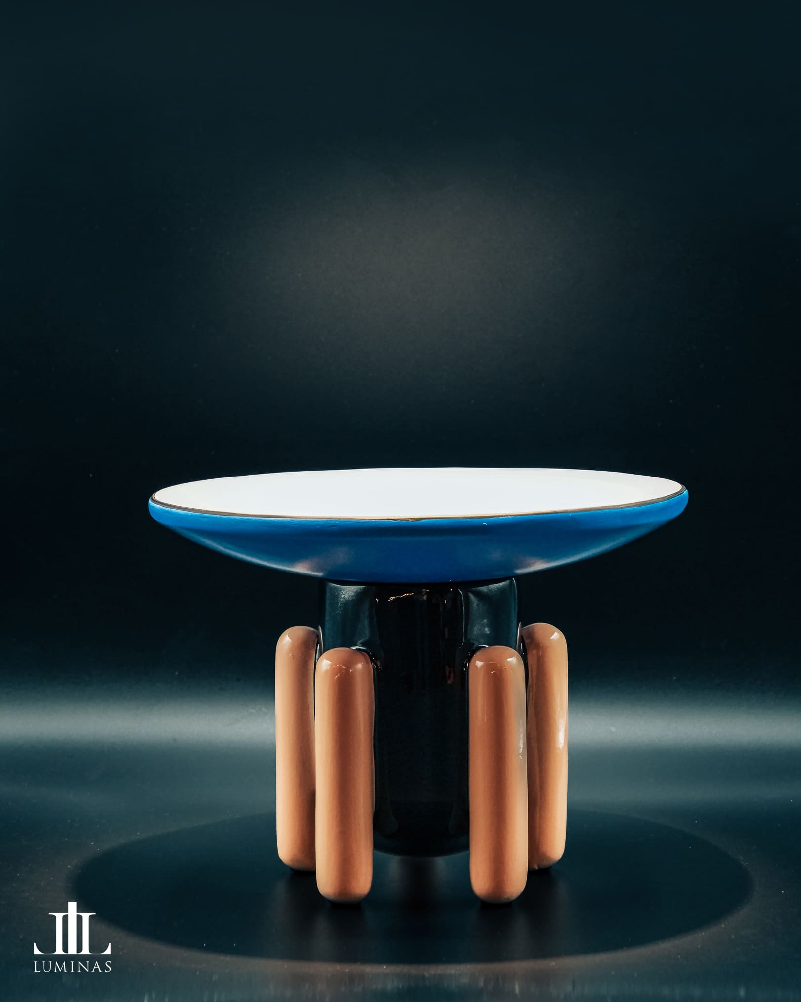 Décoration "Totem Cobalt"