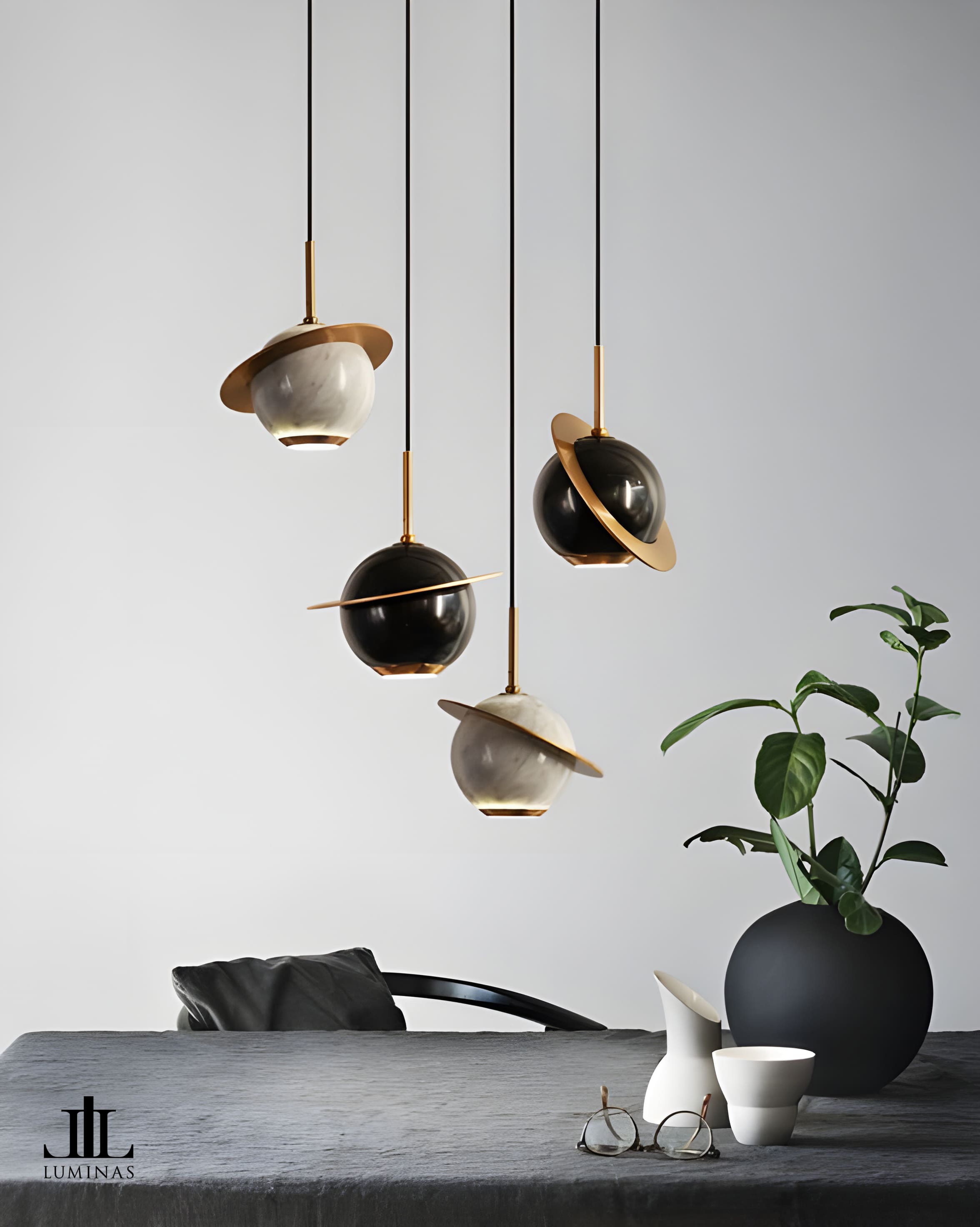 Suspension "Constellation de Saturne"