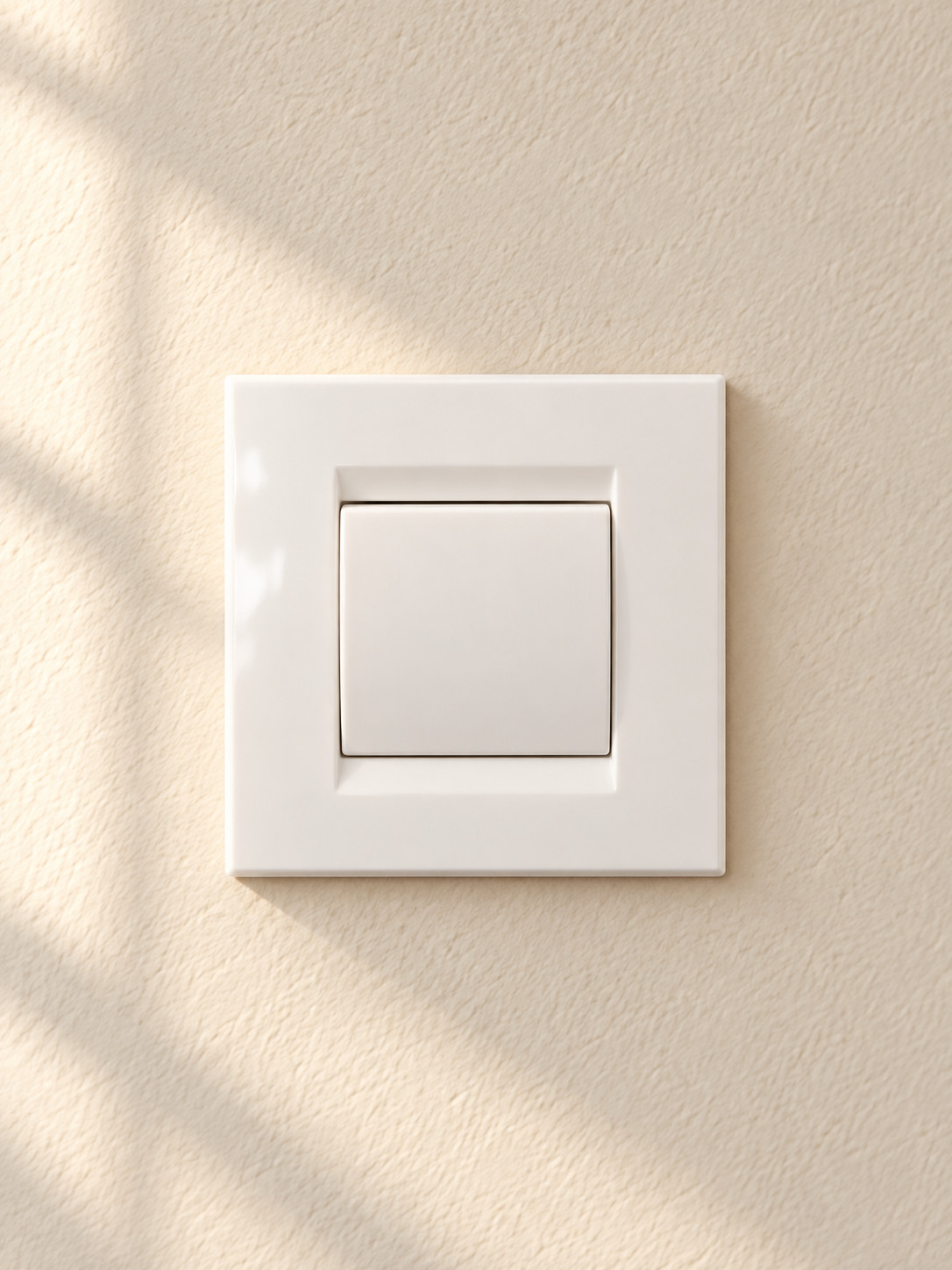 Interrupteur simple blanc