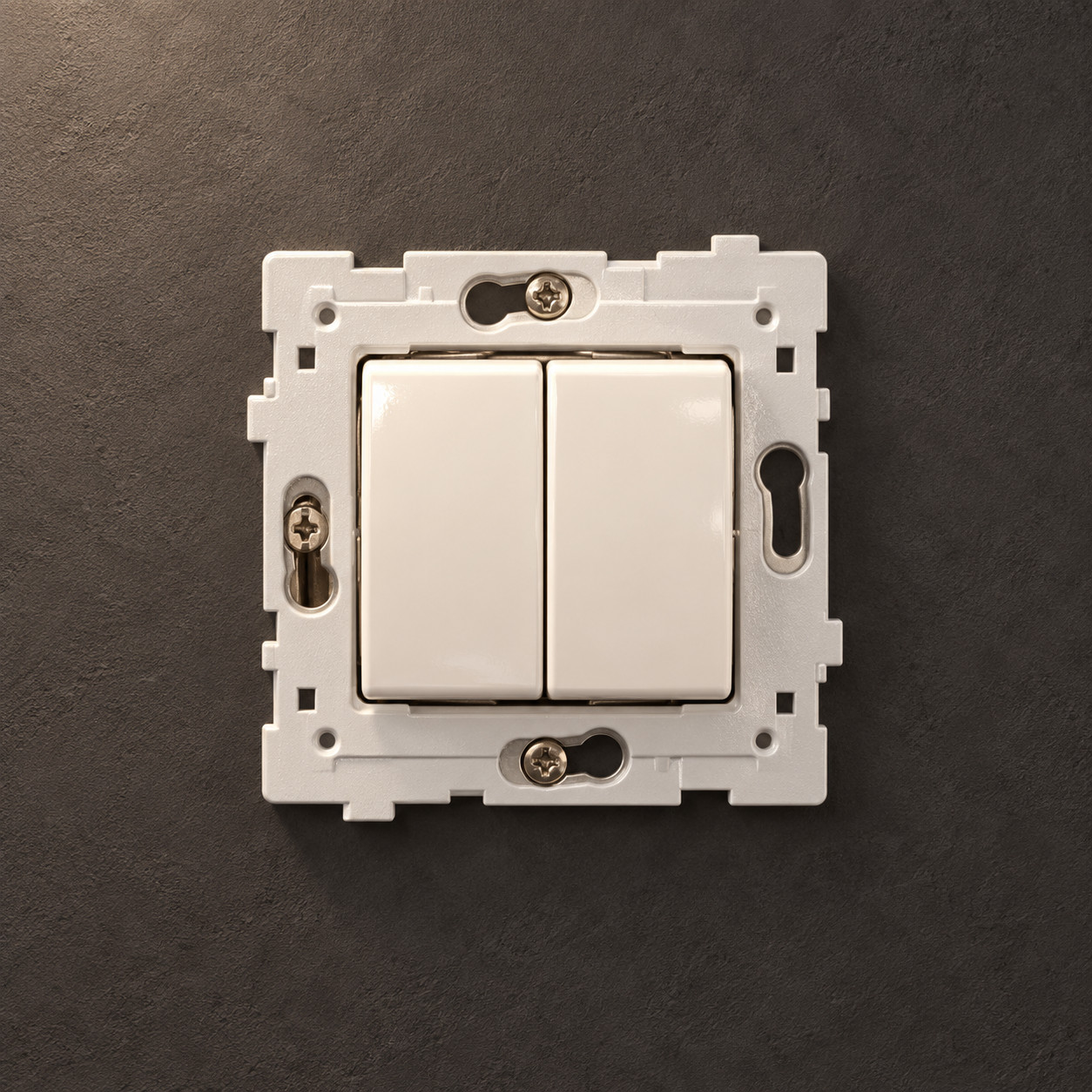 Mécanisme d’interrupteur double blanc B