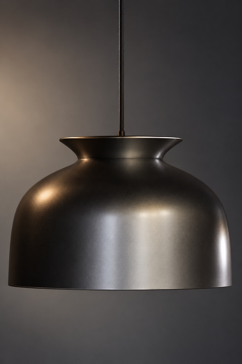 Suspension galbée anthracite