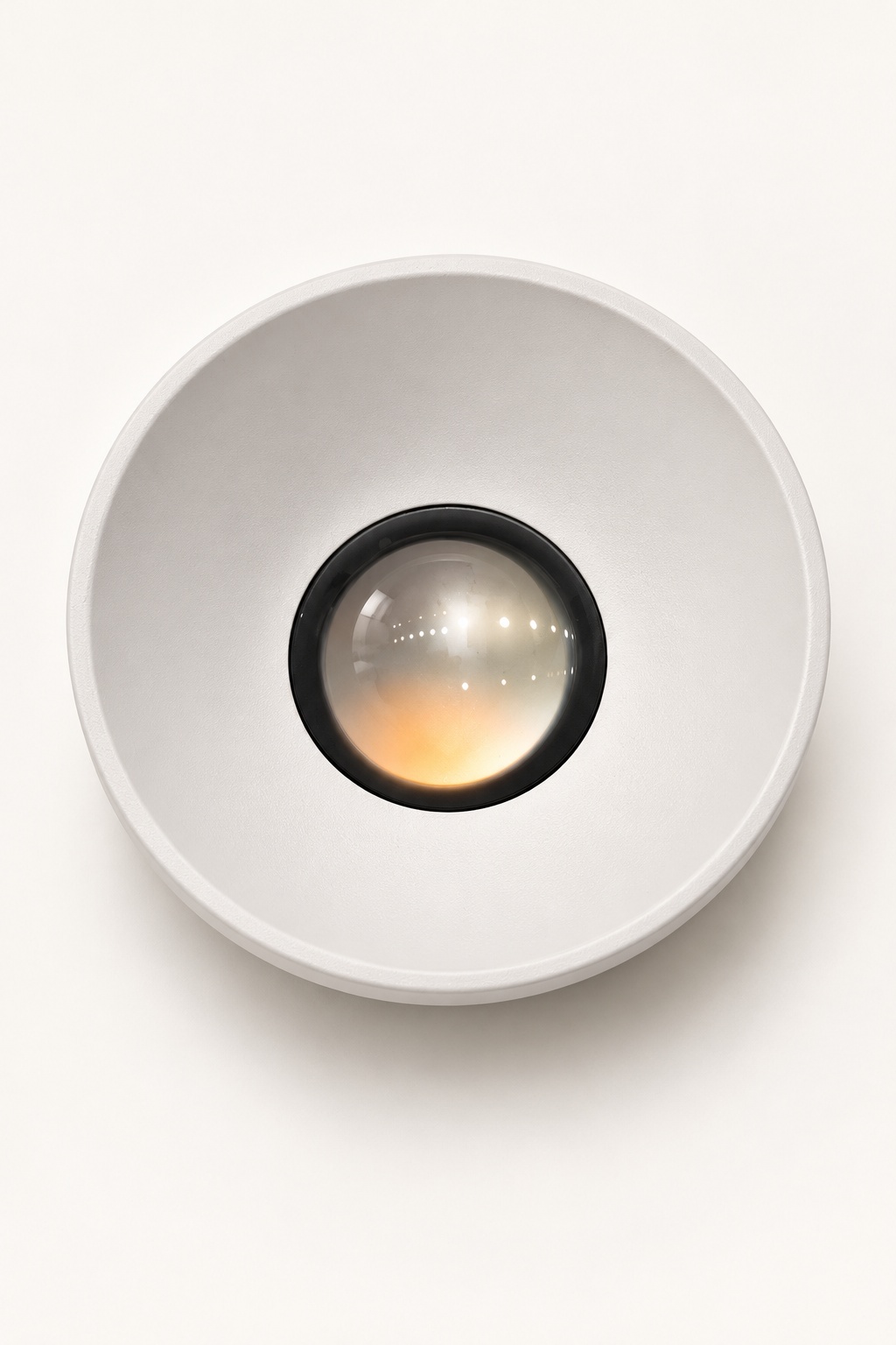 Spot rond blanc à lentille centrale — DA6503R-A